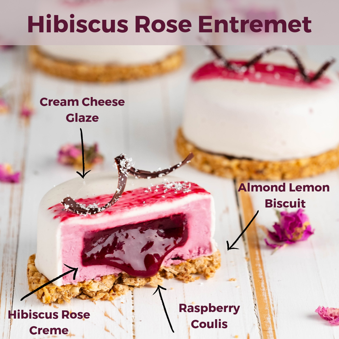 Hibiscus, Raspberry & Rose Semi Fredo