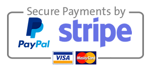 Paypal and Stripe Logos